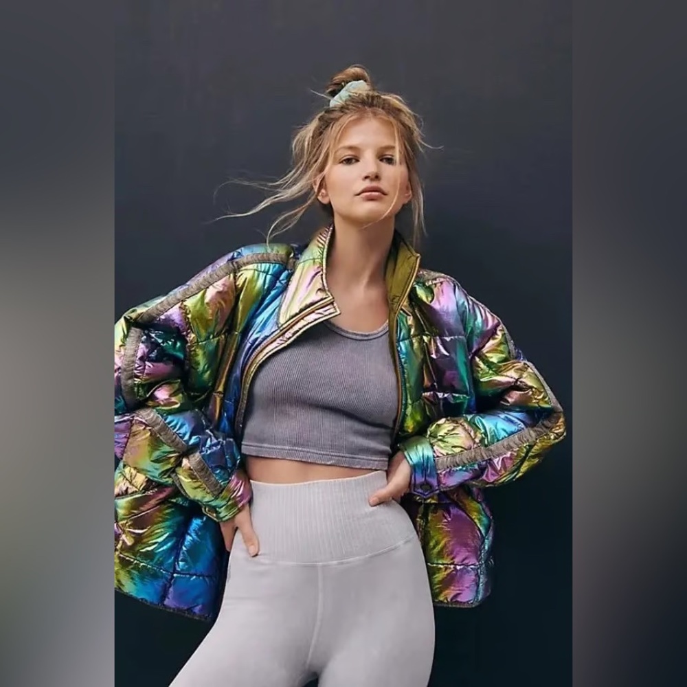 Free People Movement Time to Shine Pippa Packable Puffer